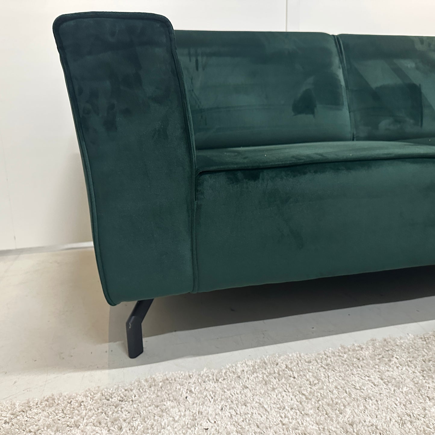 Groene velours banken set