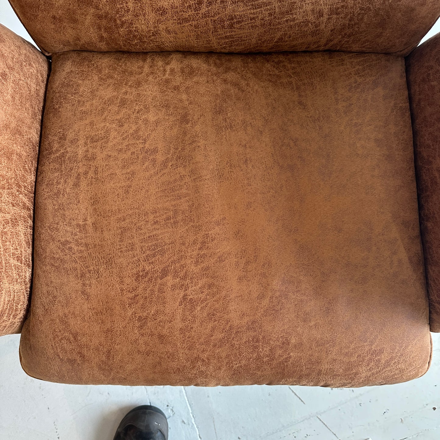 Fauteuil Lugo, kleur cognac