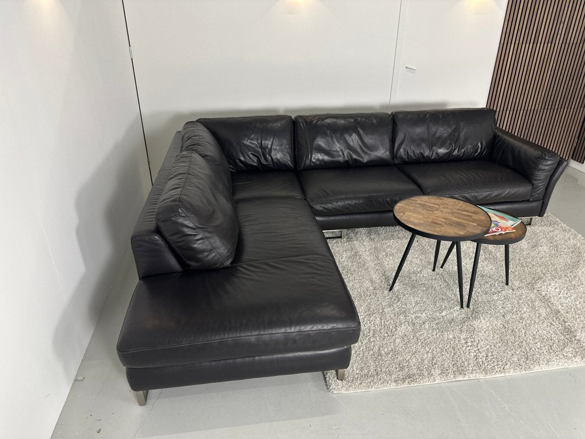 Natuzzi hoebank leer - TWBanken