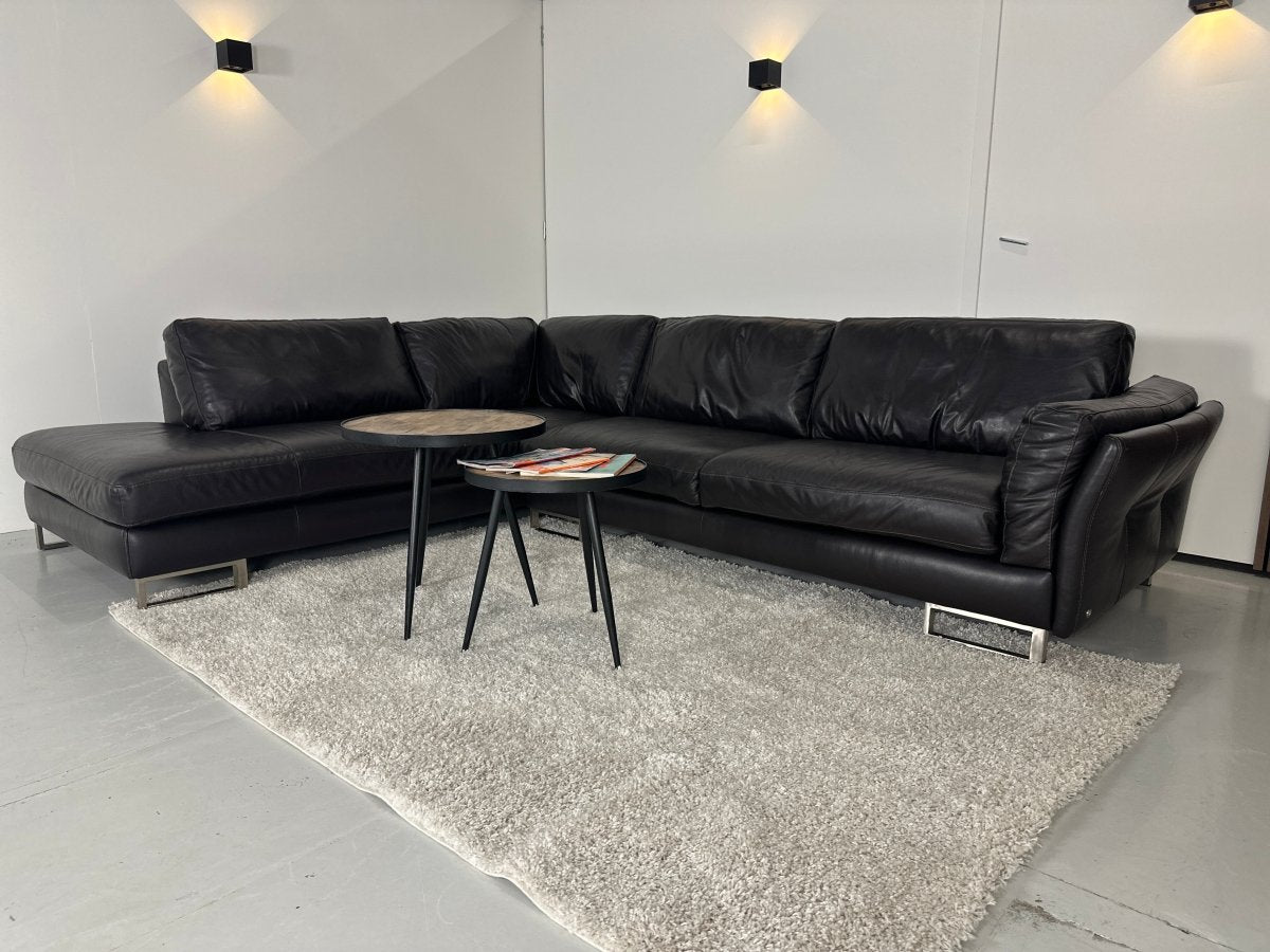 Natuzzi hoebank leer - TWBanken