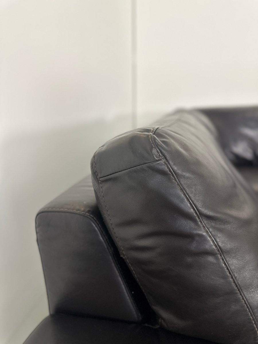 Natuzzi hoebank leer - TWBanken