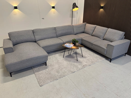 Grijs gemeleerde U-bank