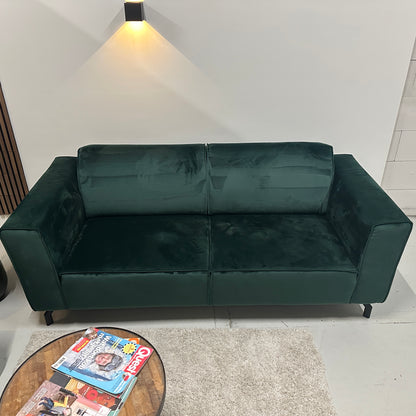 Groene velours banken set