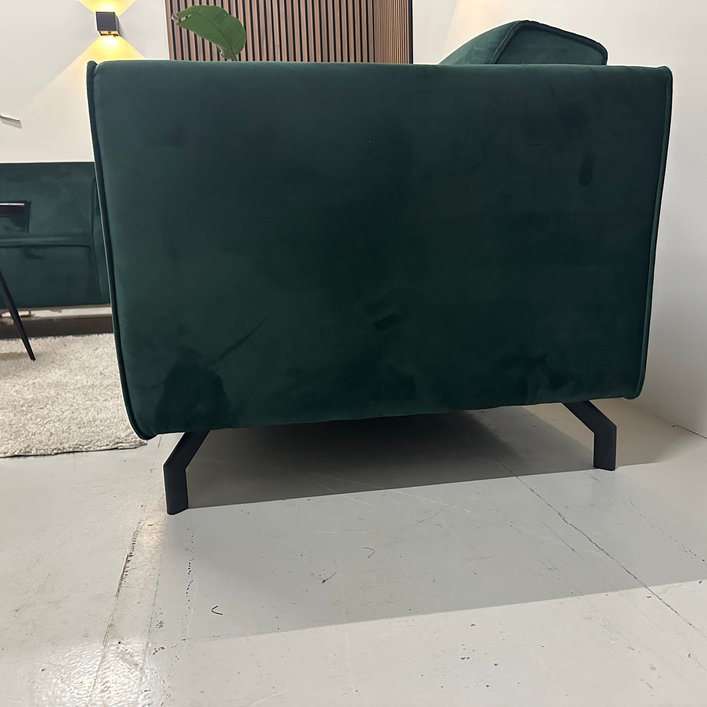 Groene velours banken set