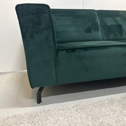 Groene velours banken set
