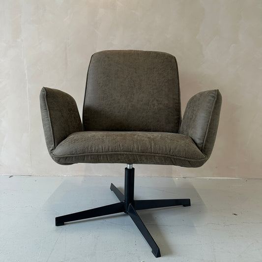 Fauteuil Lugo, kleur mosgroen