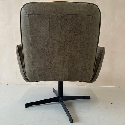 Fauteuil Lugo, kleur mosgroen