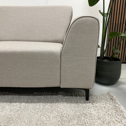 Beige hoekbank 275x210cm