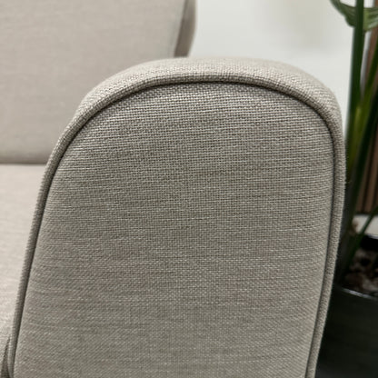 Beige hoekbank 275x210cm