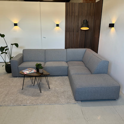 Grijze hoekbank 270x224cm