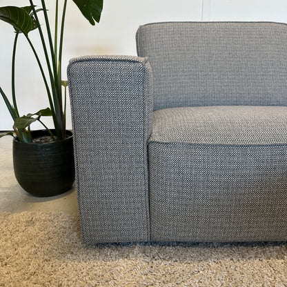 Grijze hoekbank 270x224cm