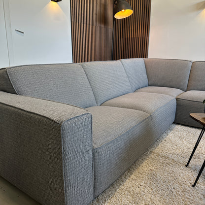 Grijze hoekbank 270x224cm