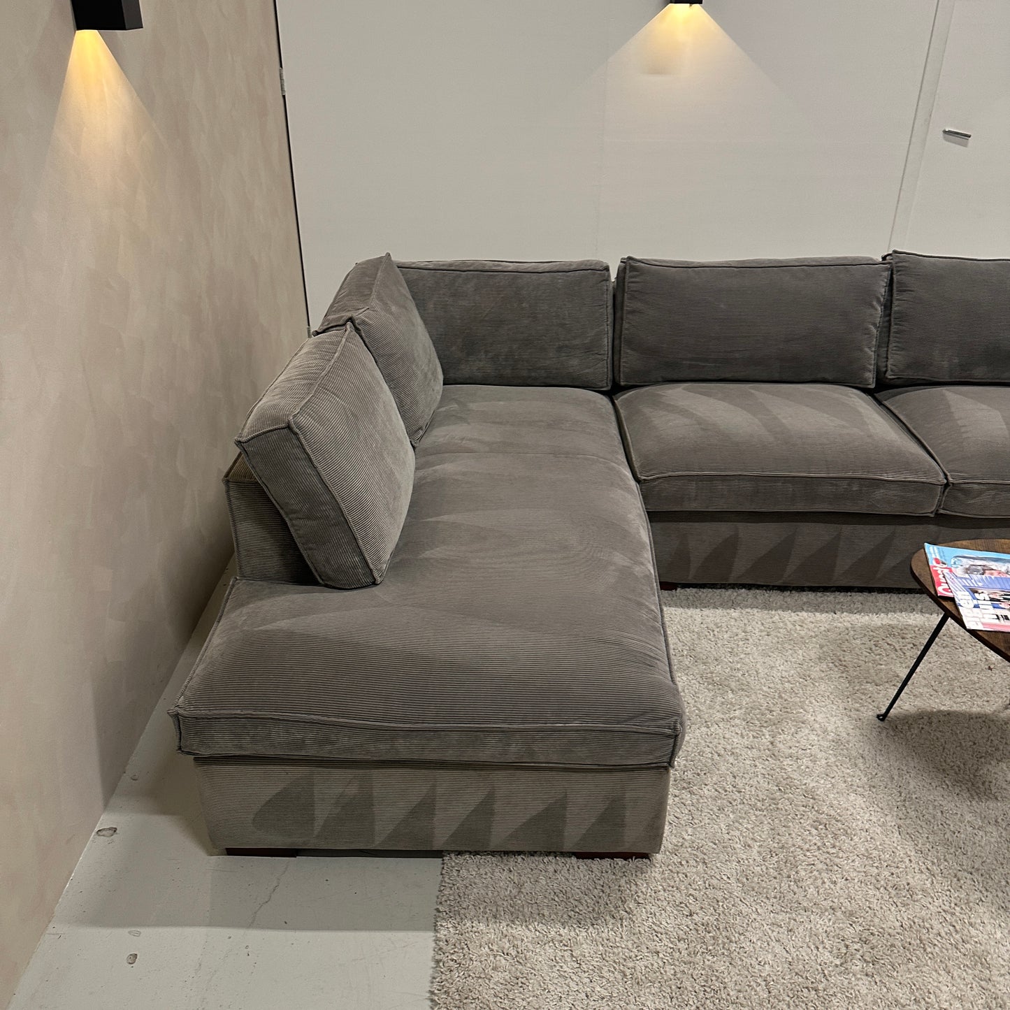 Woood hoekbank 285x195cm