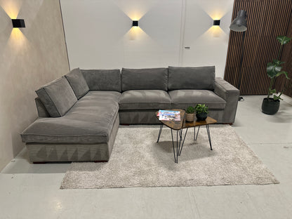 Woood hoekbank 285x195cm