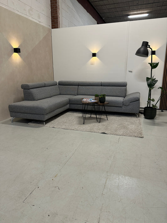 Montel mondena grijs 276x216cm