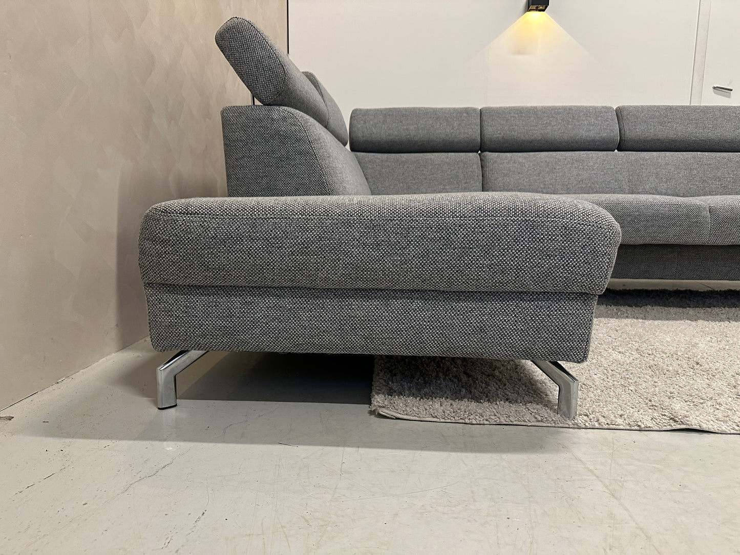 Montel mondena grijs 276x216cm