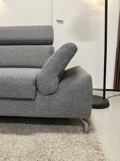 Montel mondena grijs 276x216cm