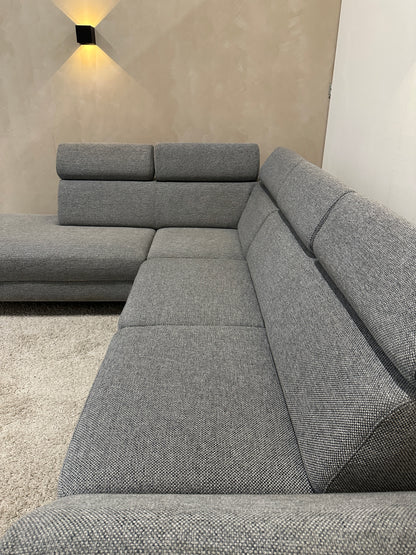 Montel mondena grijs 276x216cm