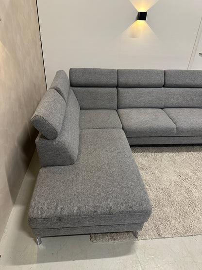 Montel mondena grijs 276x216cm