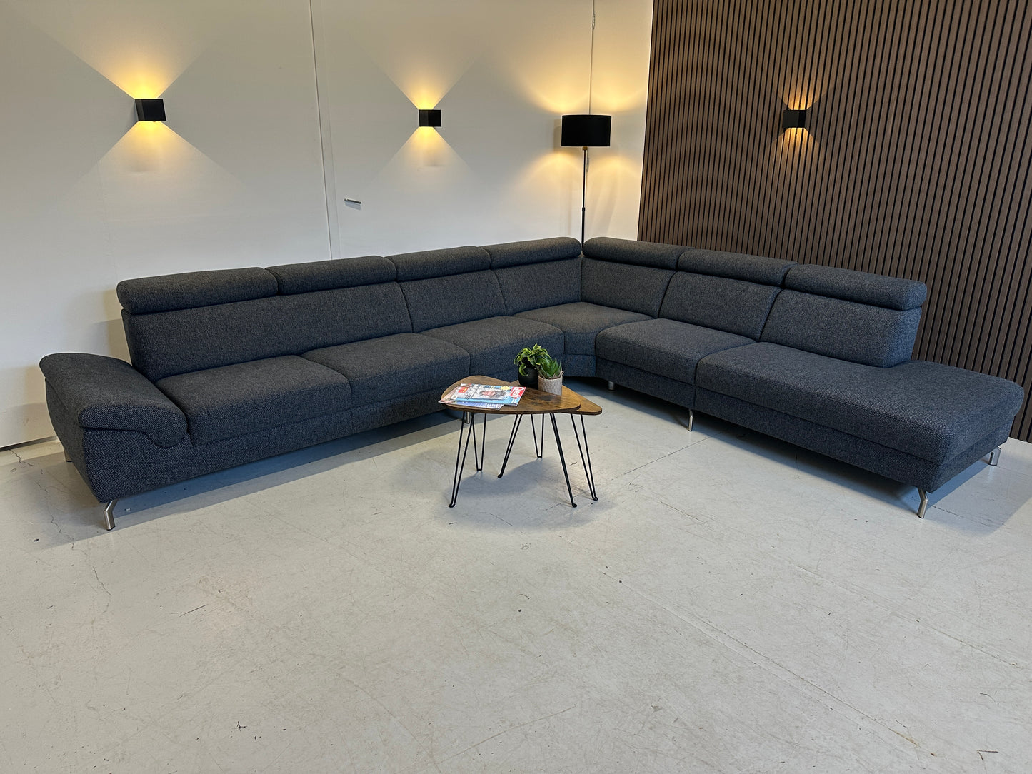 Montel mondena hoekbank 355x295cm
