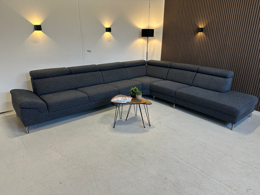 Montel mondena hoekbank 355x295cm