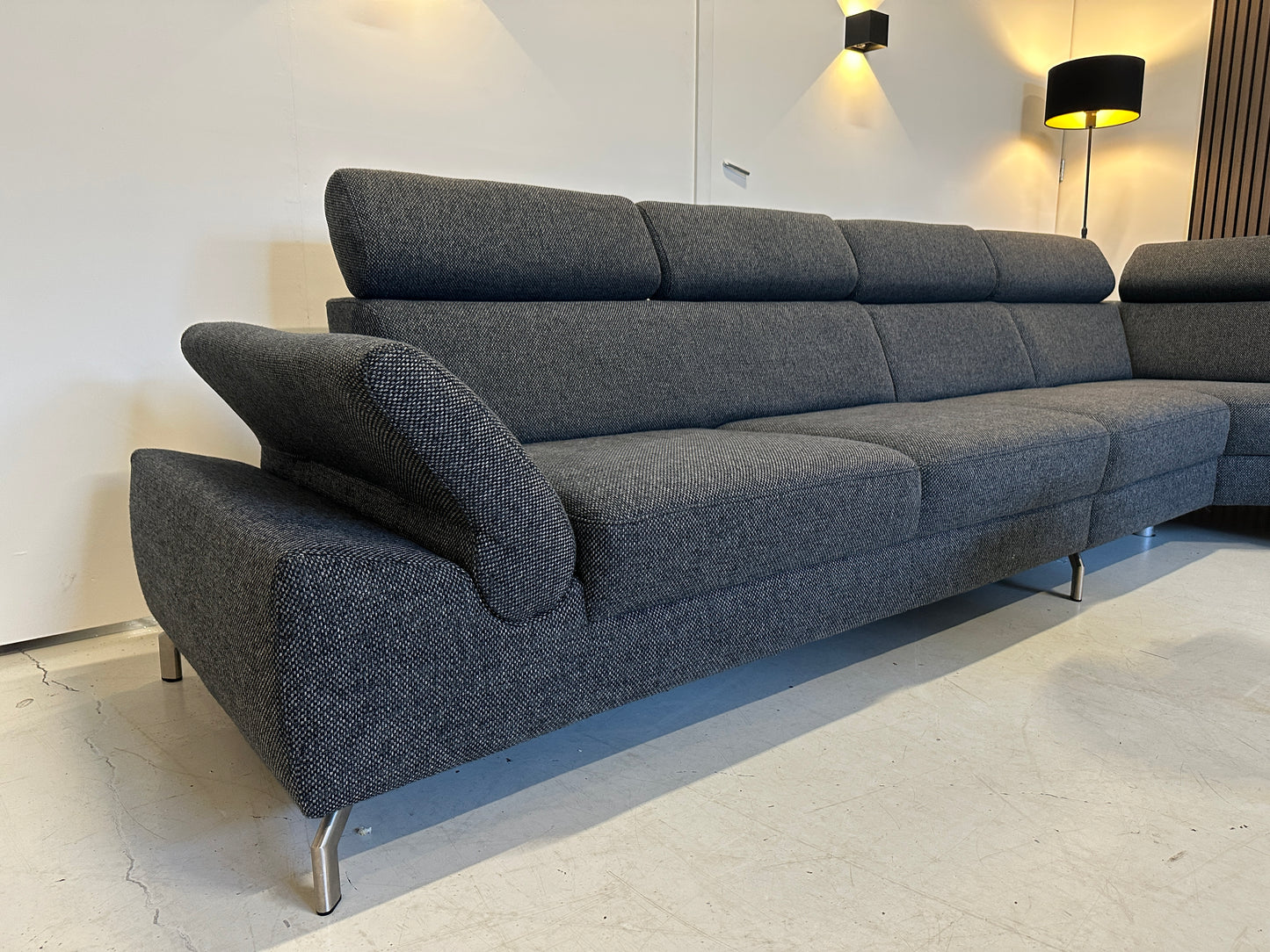 Montel mondena hoekbank 355x295cm