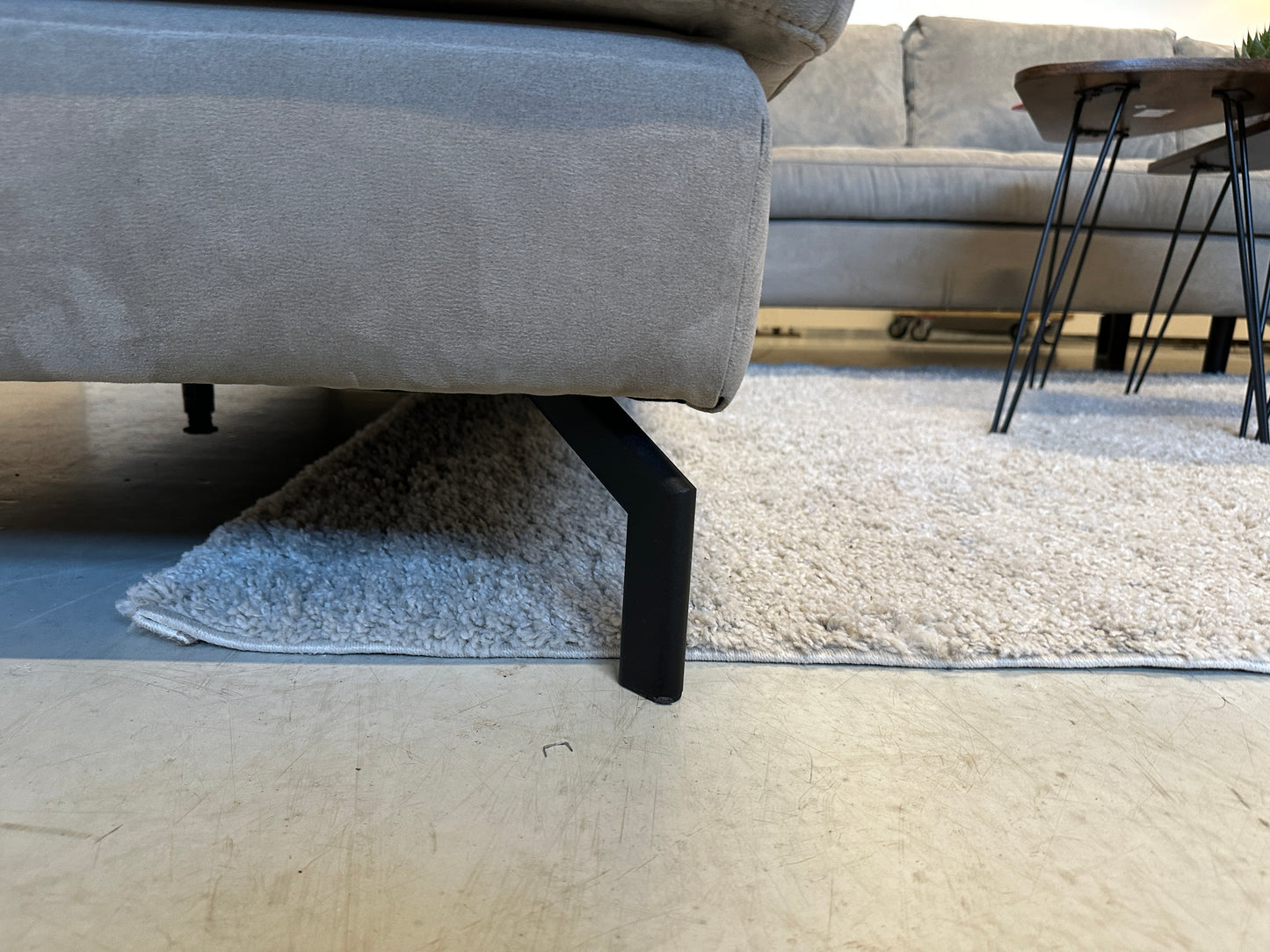 Taupe U-bank 350x240/165cm