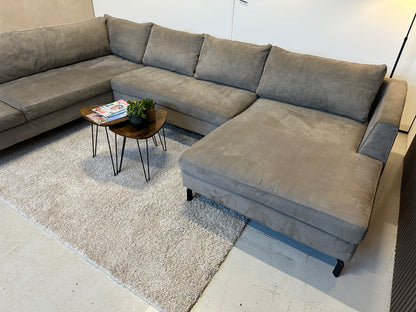 Taupe U-bank 350x240/165cm