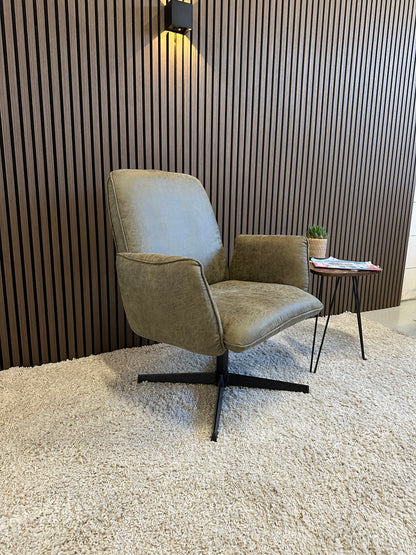 Fauteuil Lugo mosgroen