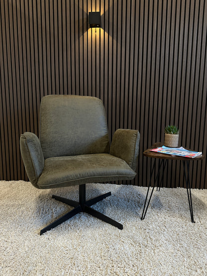 Fauteuil Lugo mosgroen