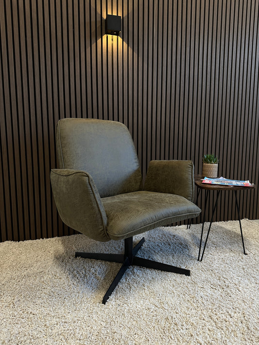 Fauteuil Lugo mosgroen