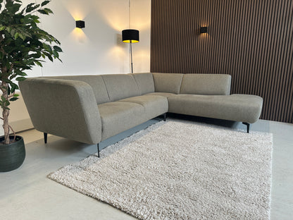 Mosgroene sample bank in nieuwstaat, 274x220 cm