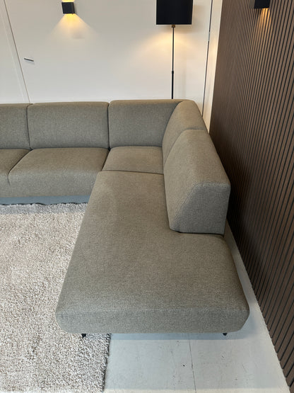 Mosgroene sample bank in nieuwstaat, 274x220 cm