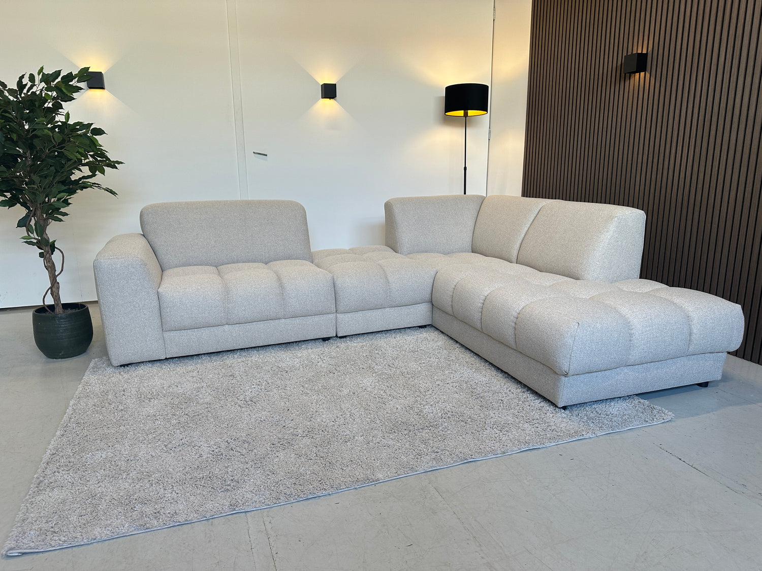 hoekbank Fermo in een woonkamer