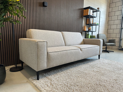 grijze sample bank in nieuwstaat, 220x88 cm