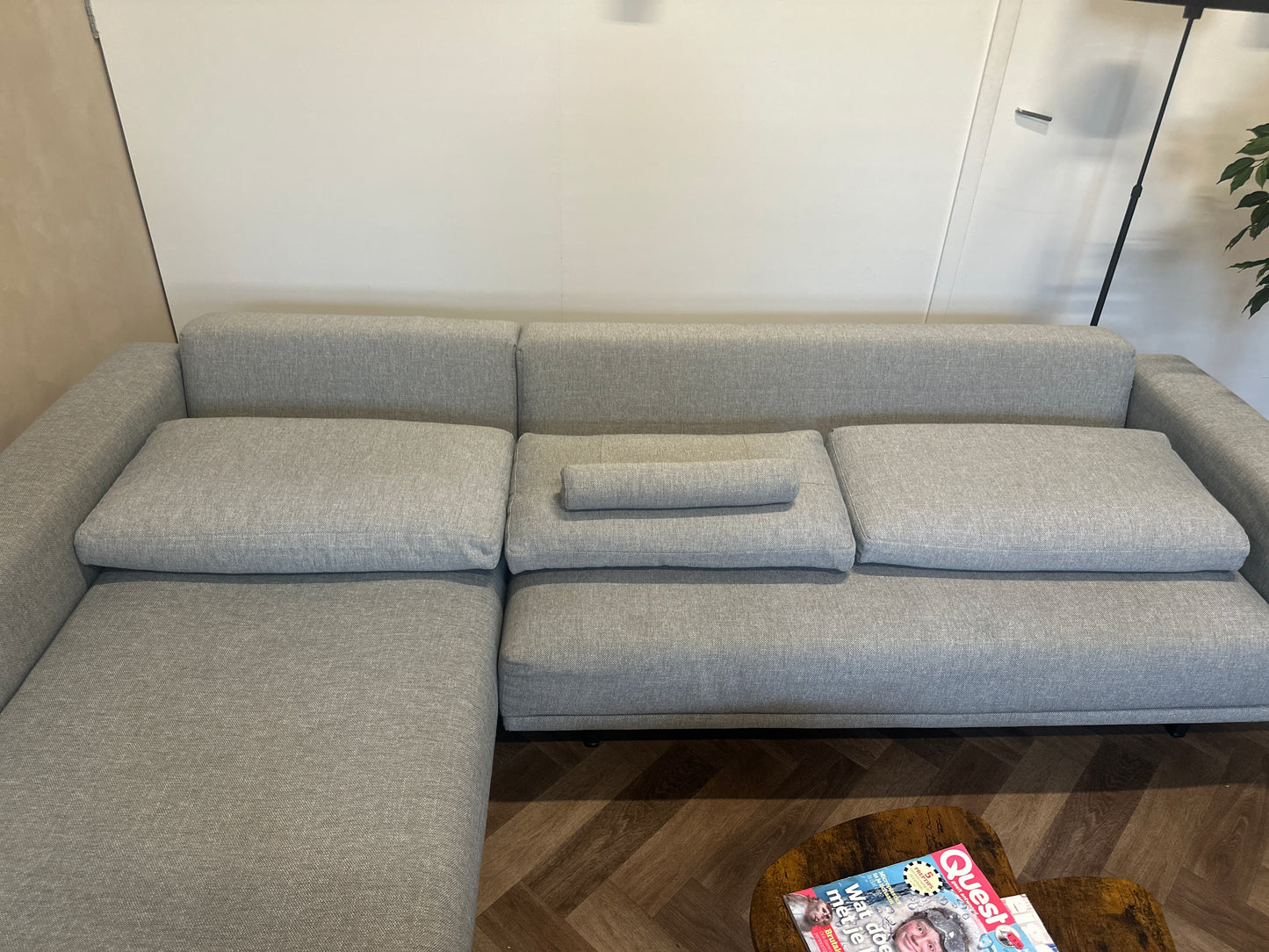 Design On Stock hoekbank lichtgrijs 286x220cm