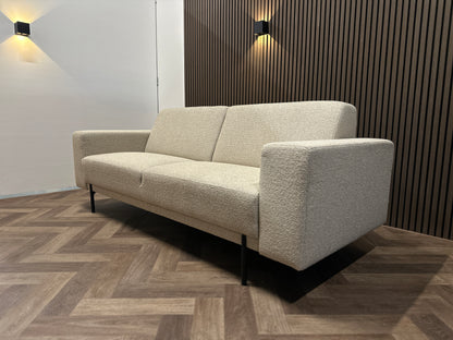 beige sample bank in nieuwstaat, 226x90 cm