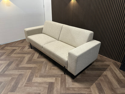 beige sample bank in nieuwstaat, 226x90 cm