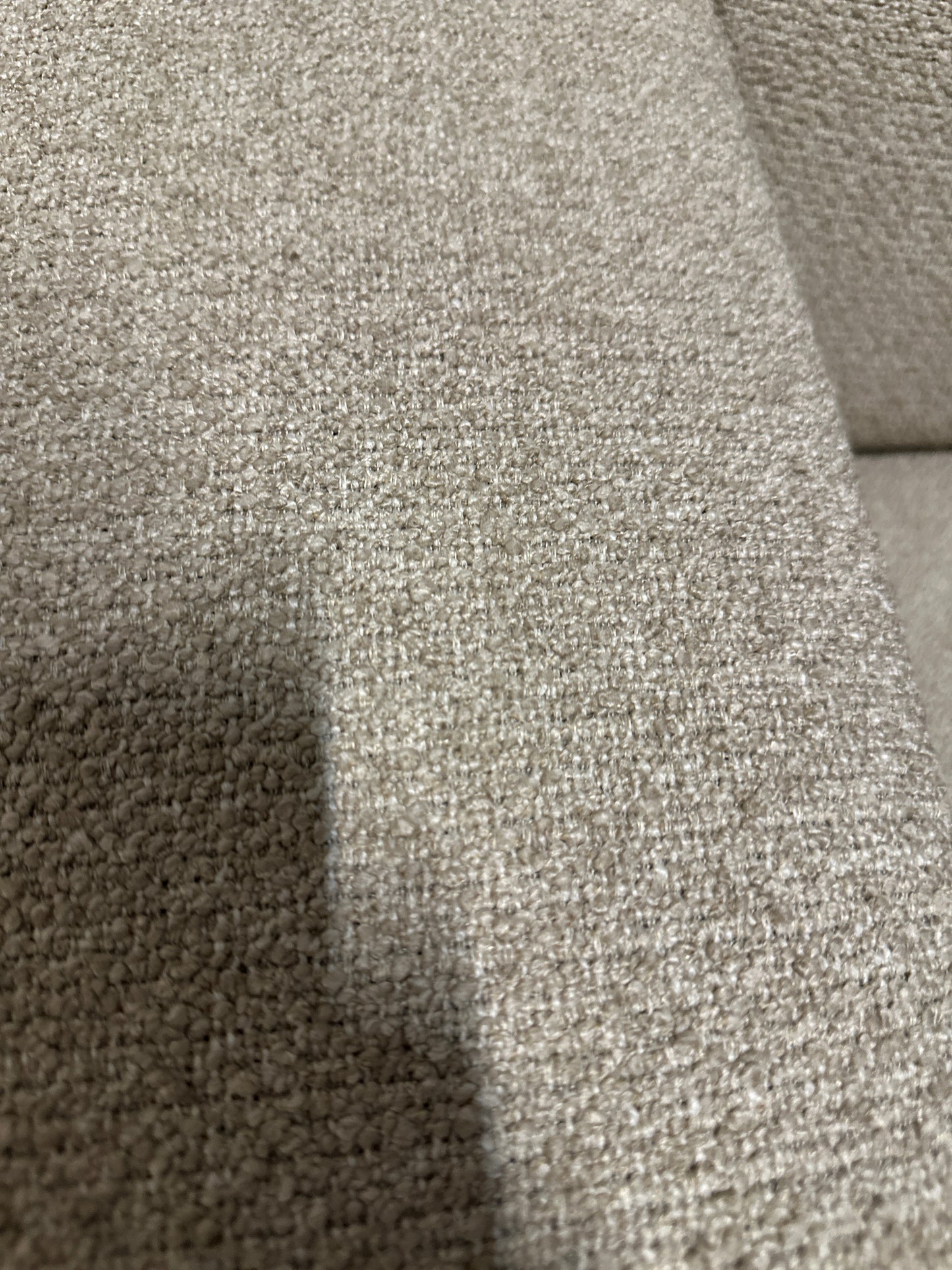 beige sample bank in nieuwstaat, 226x90 cm