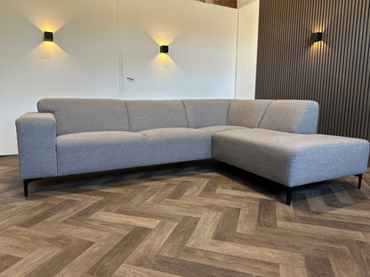 Taupe hoekbank 270x200cm