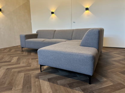 Taupe hoekbank 270x200cm