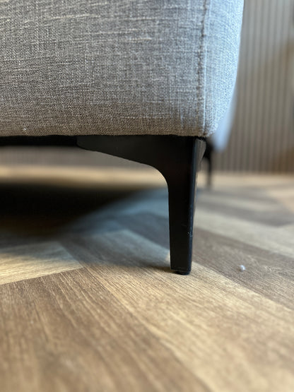Taupe hoekbank 270x200cm
