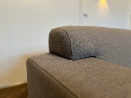 Taupe hoekbank 270x200cm