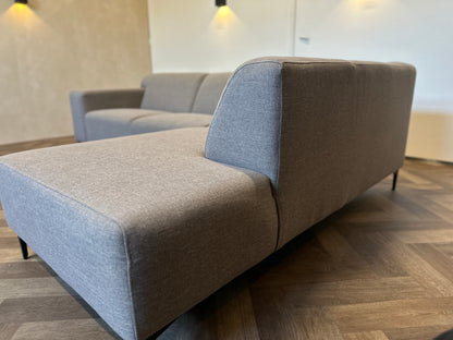Taupe hoekbank 270x200cm