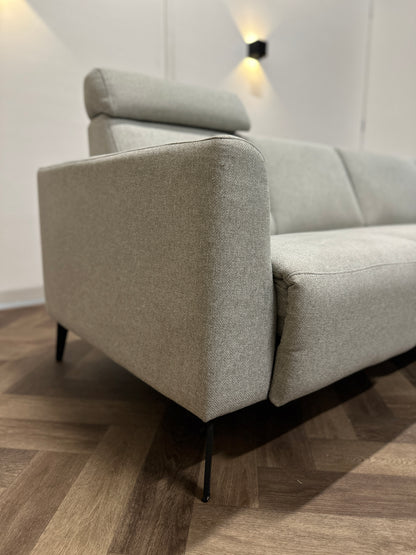 Electrisch verstelbare hoekbank 230x214cm