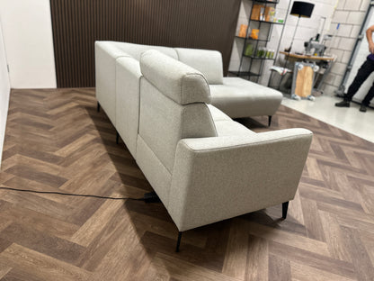 Electrisch verstelbare hoekbank 230x214cm