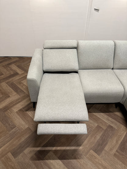 Electrisch verstelbare hoekbank 230x214cm