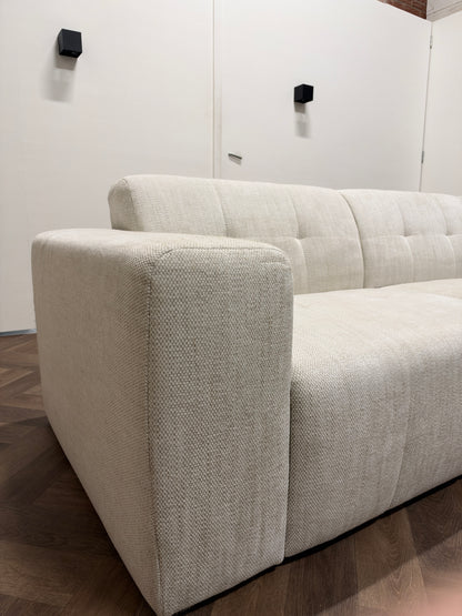 Hoekbank beige/crème 310x160cm