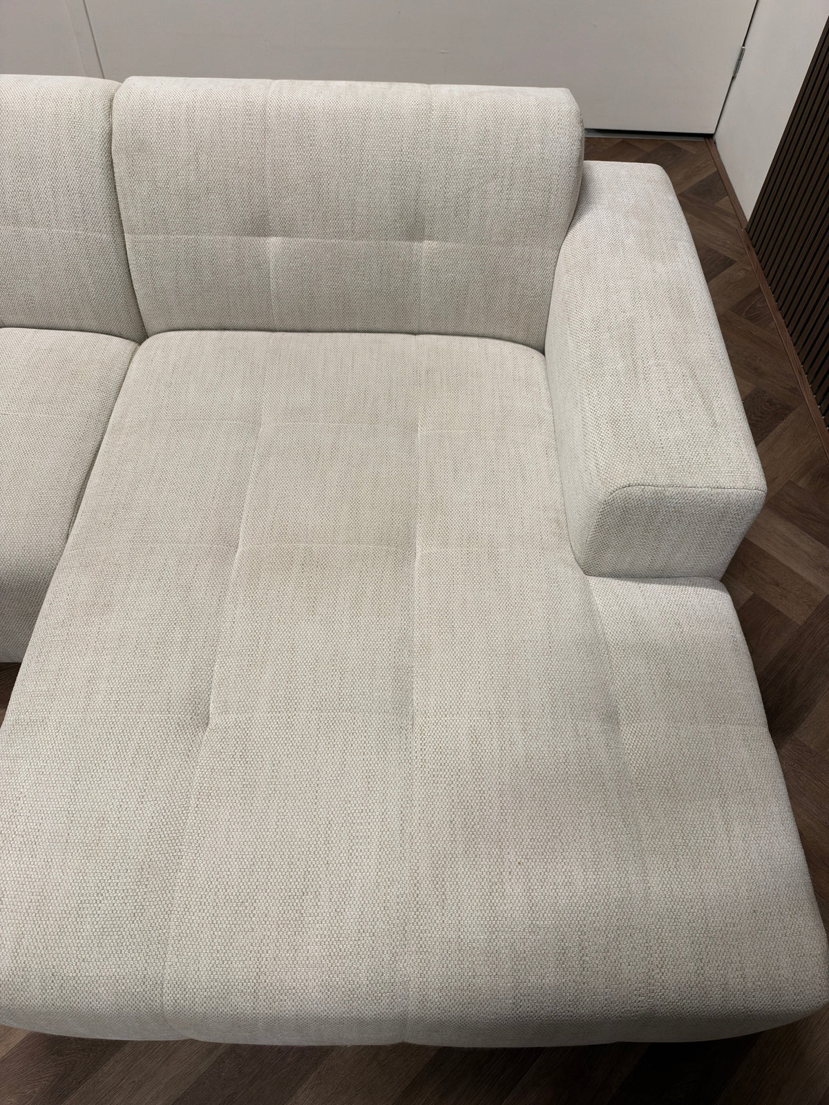Hoekbank beige/crème 310x160cm