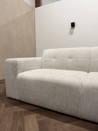Hoekbank beige/crème 310x160cm